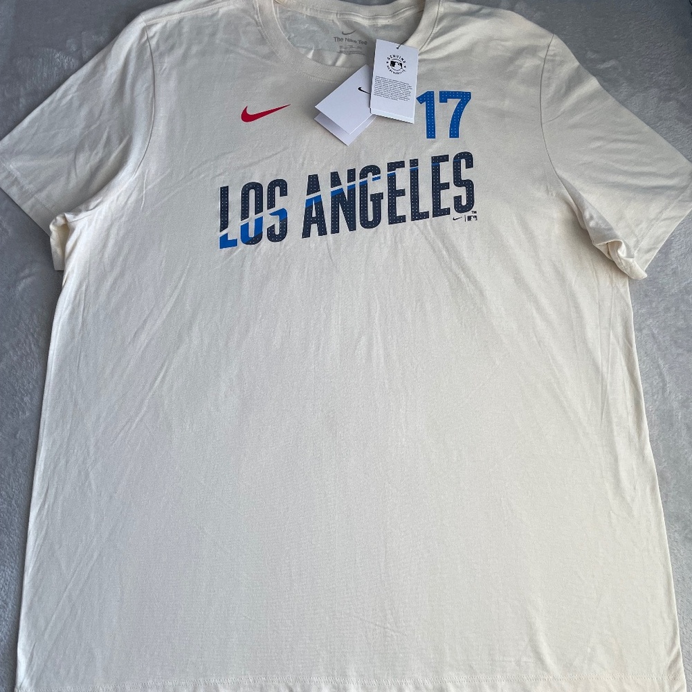 Nike Los Angeles Dodgers Men The Nike Tee Shohei Ohtani City Connect T Shirt NWT